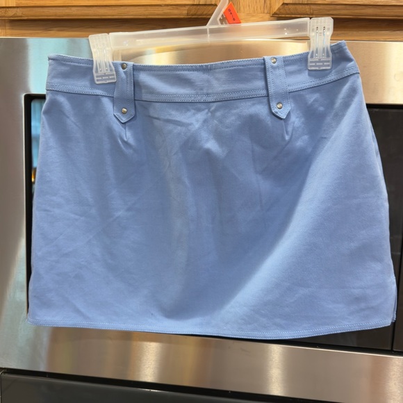 Express Blue‎ Pencil Skirt with Pockets - Picture 6 of 12